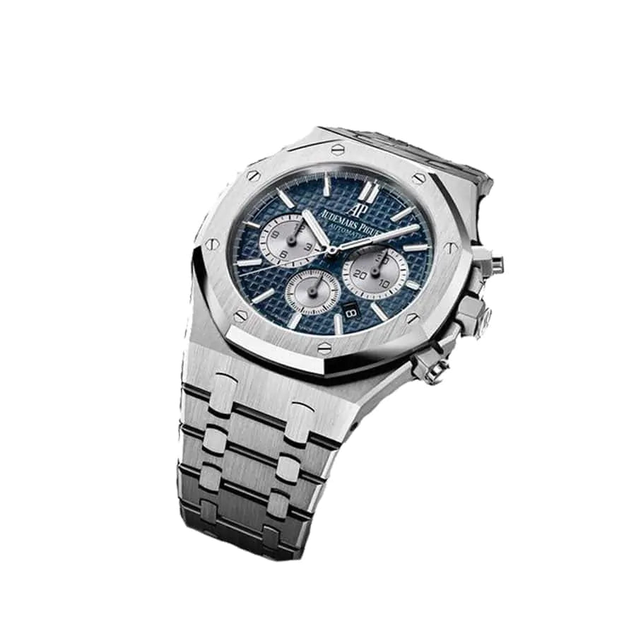 Audemars Piguet Royal Oak 41mm Blue Dial Stainless Steel Bracelet Men's Watch 2