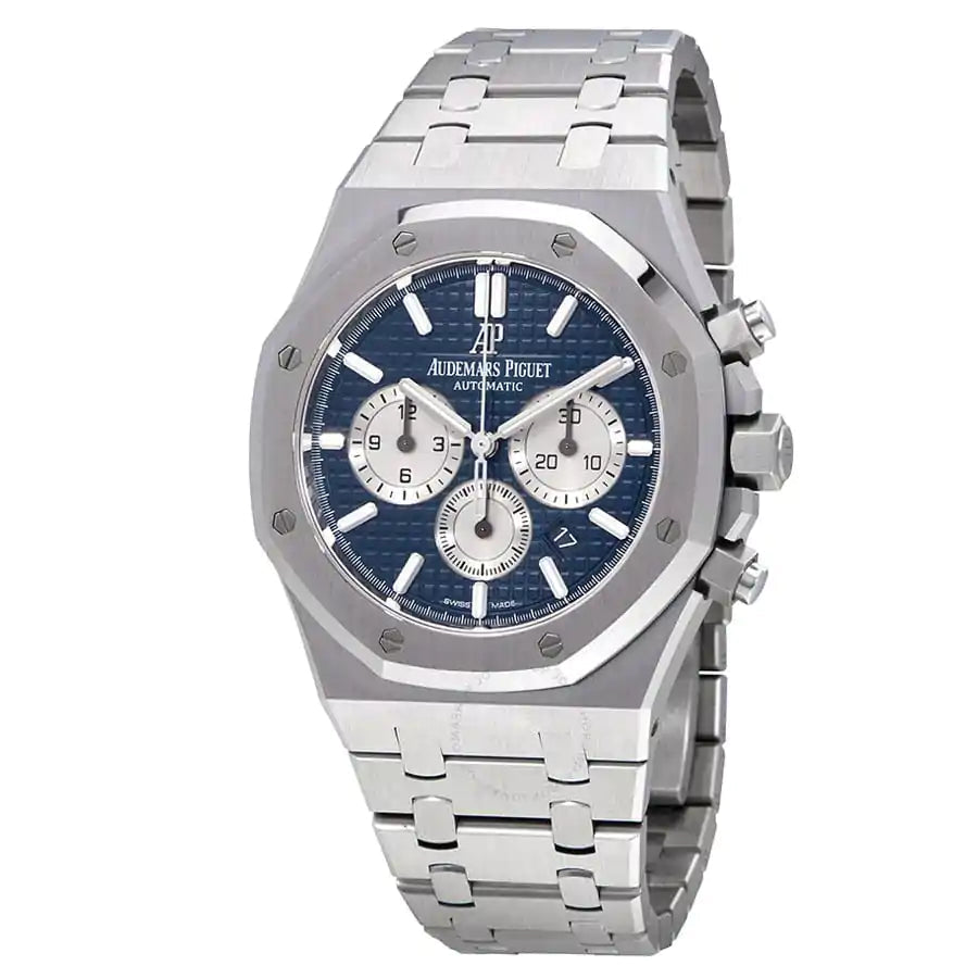 Audemars Piguet Royal Oak 41mm Blue Dial Stainless Steel Bracelet Men's Watch 3