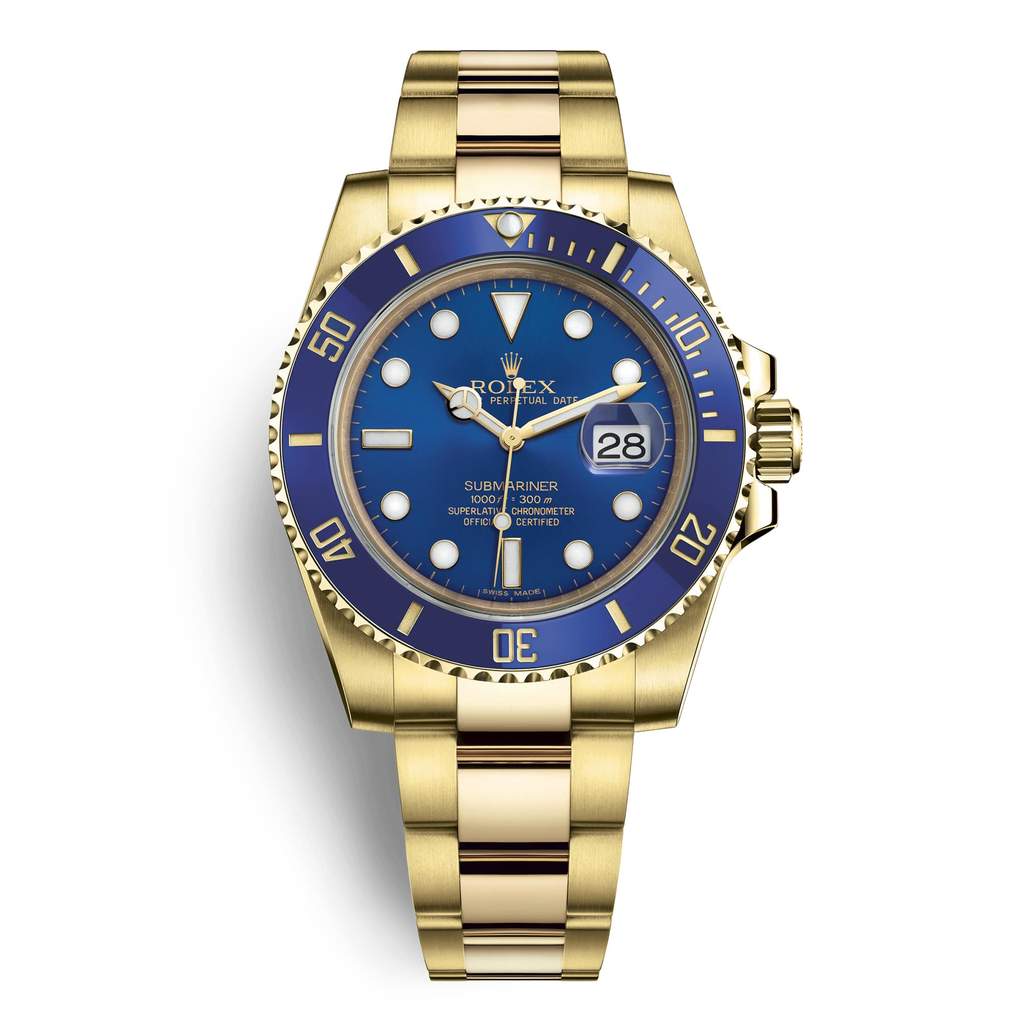 Submariner 116618LB Oyster Perpetual Date Blue Dial 40mm Watch 1