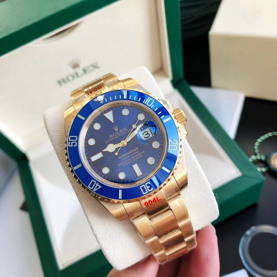 Submariner 116618LB Oyster Perpetual Date Blue Dial 40mm Watch 2