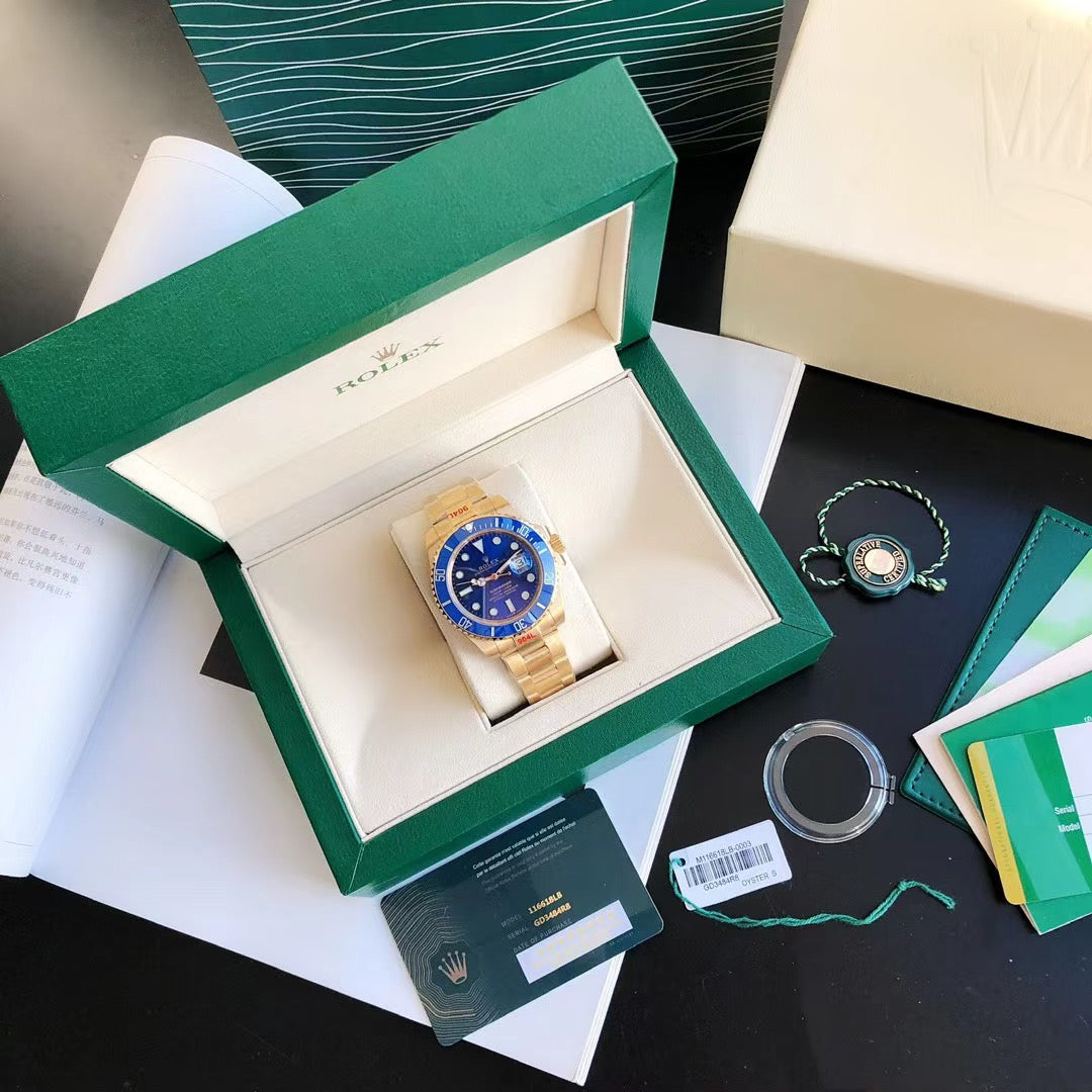 Submariner 116618LB Oyster Perpetual Date Blue Dial 40mm Watch 4