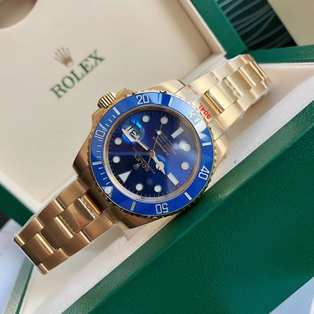 Submariner 116618LB Oyster Perpetual Date Blue Dial 40mm Watch 5