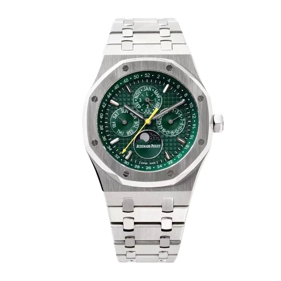 Audemars piguet Royal Oak Perpetual Calendar Green Dial Watch 41MM 1