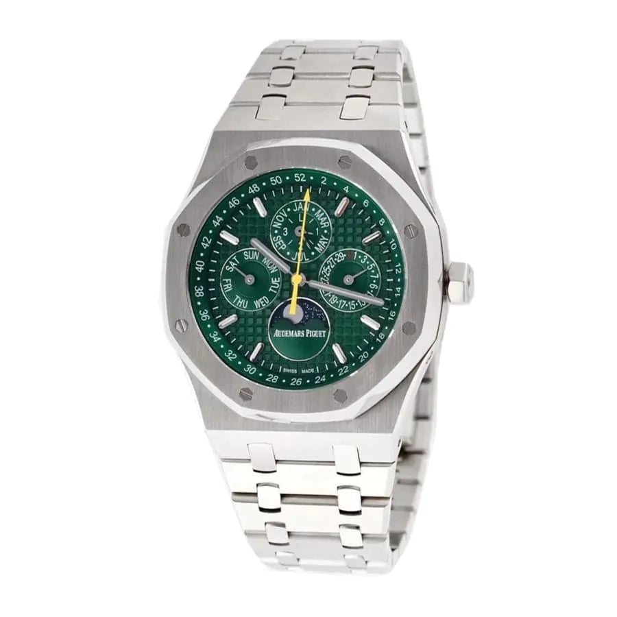 Audemars piguet Royal Oak Perpetual Calendar Green Dial Watch 41MM 2