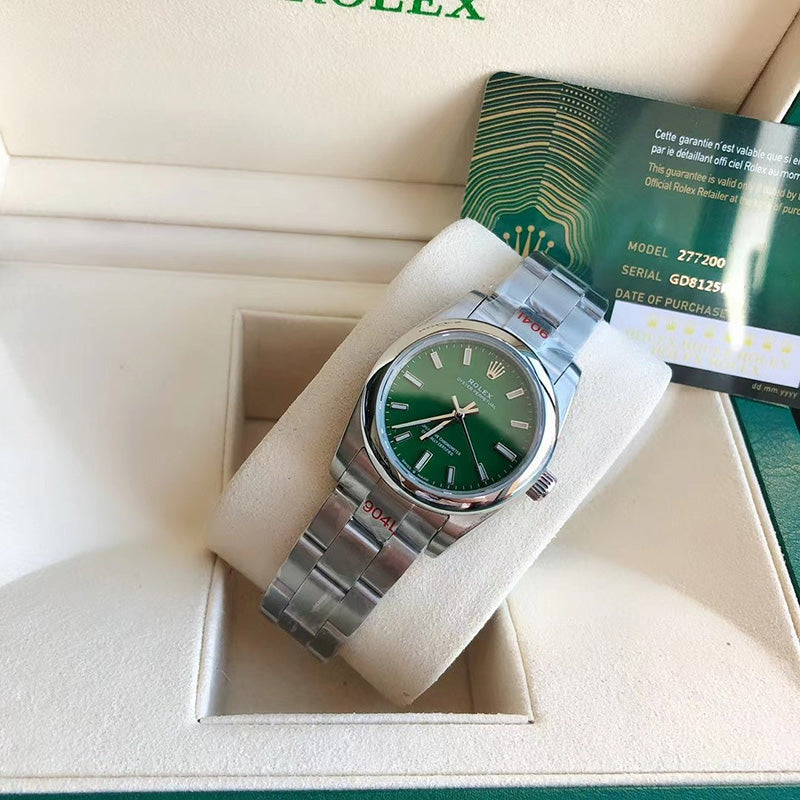 Oyster Perpetual M277200 41mm&31mm Green Dial 4