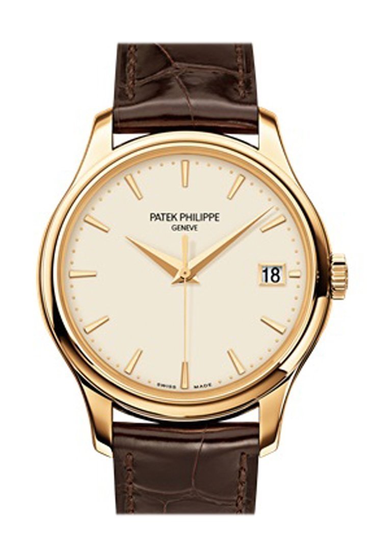 Patek Philippe Calatrava Ivory Dial 18kt Yellow Gold 39mm Men's Watch 5227J-001 1