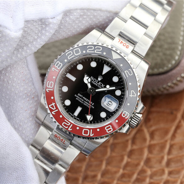 GMT-Master 16710 Black and Red 40mm Steel Oyster Watch 5