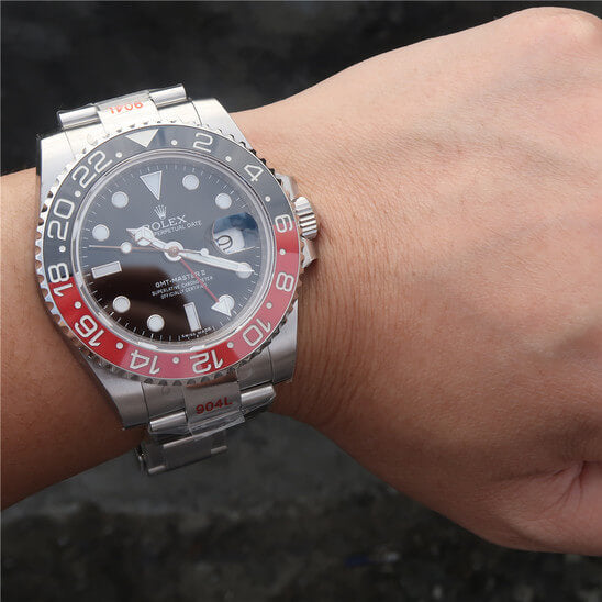 GMT-Master 16710 Black and Red 40mm Steel Oyster Watch 6