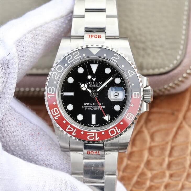 GMT-Master 16710 Black and Red 40mm Steel Oyster Watch 2