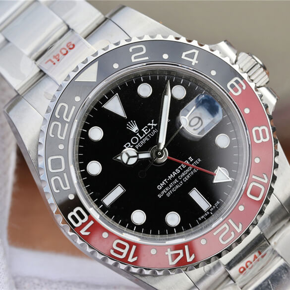 GMT-Master 16710 Black and Red 40mm Steel Oyster Watch 3