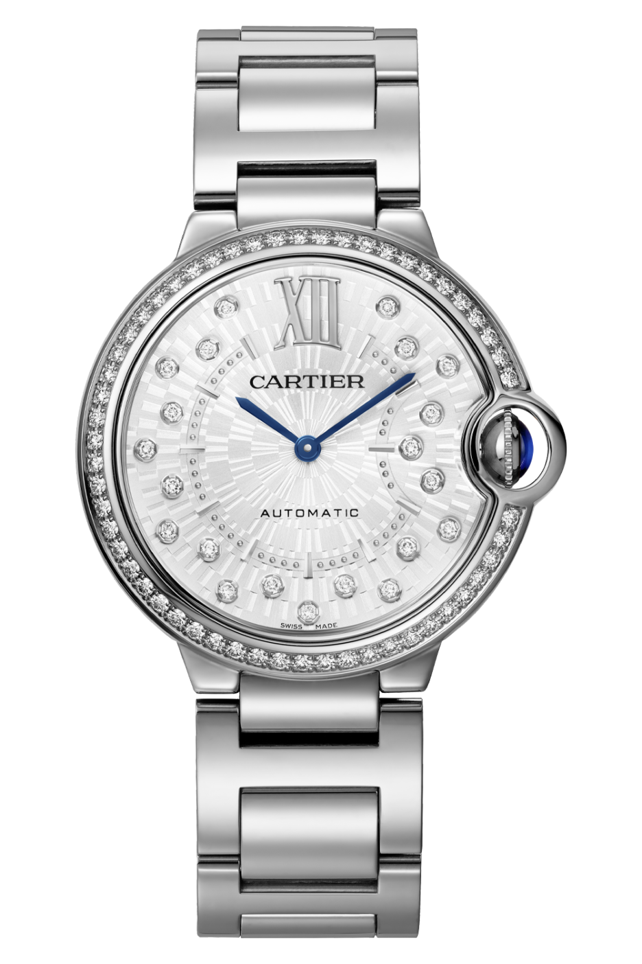 Cartier BALLON BLEU DE 36MM Reference#: W4BB0036, 36 mm diameter, Stainless Steel 1