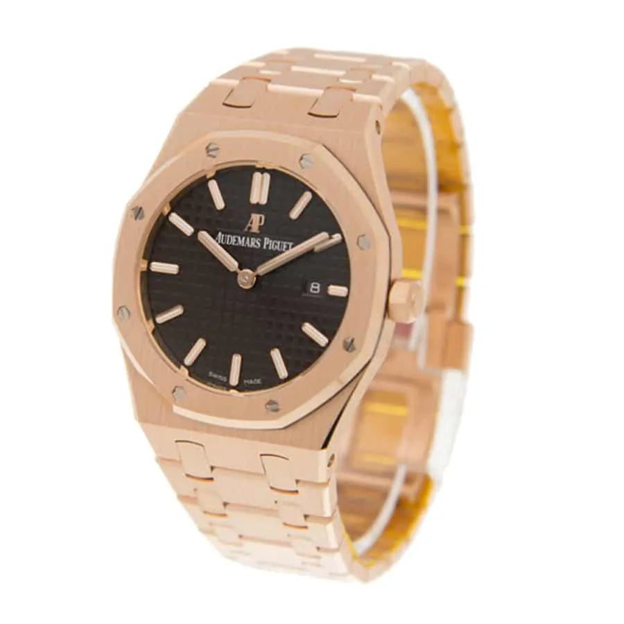 Audemars piguet Royal Oak Quartz Ladies Rose Gold 33mm Watch 3