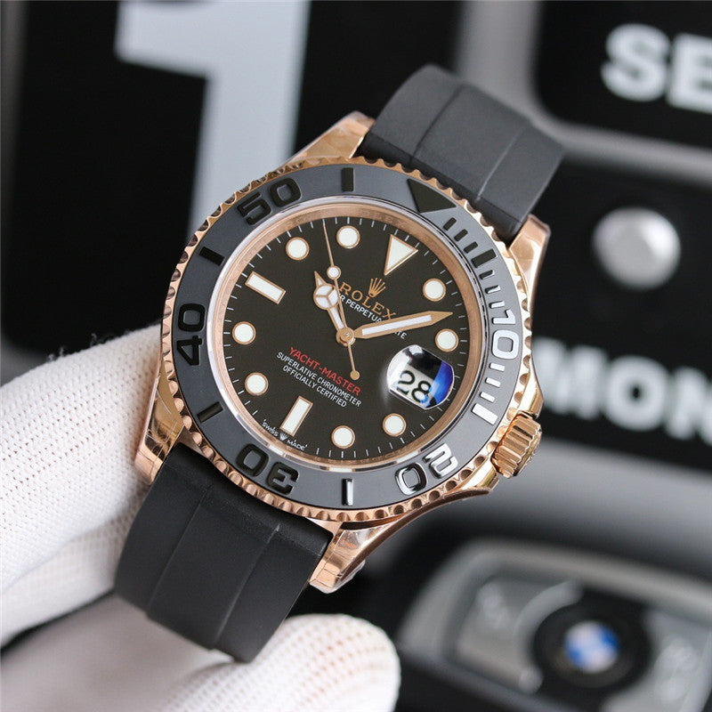 Yacht Master 116655 40mm Everose Gold Men’s Watch 3