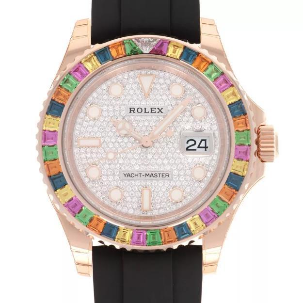 ROLEX Yacht-Master Automatic Chronometer Diamond 'HARIBO' WatchItem No. 116695 SATS 1