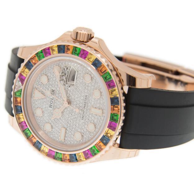 ROLEX Yacht-Master Automatic Chronometer Diamond 'HARIBO' WatchItem No. 116695 SATS 3