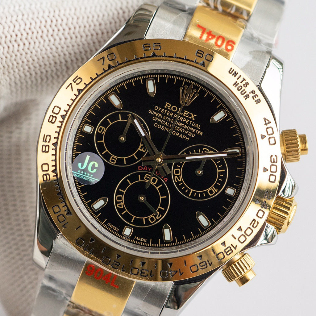 Cosmograph Daytona 116503 Black Index Oyster 40mm Watch 4