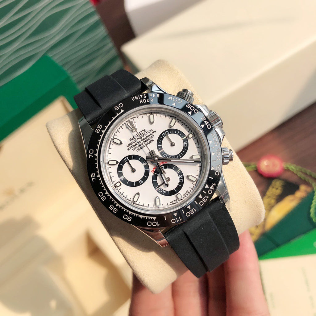 Cosmograph Daytona M116500lN 40mm White Oysterflex Watch 1