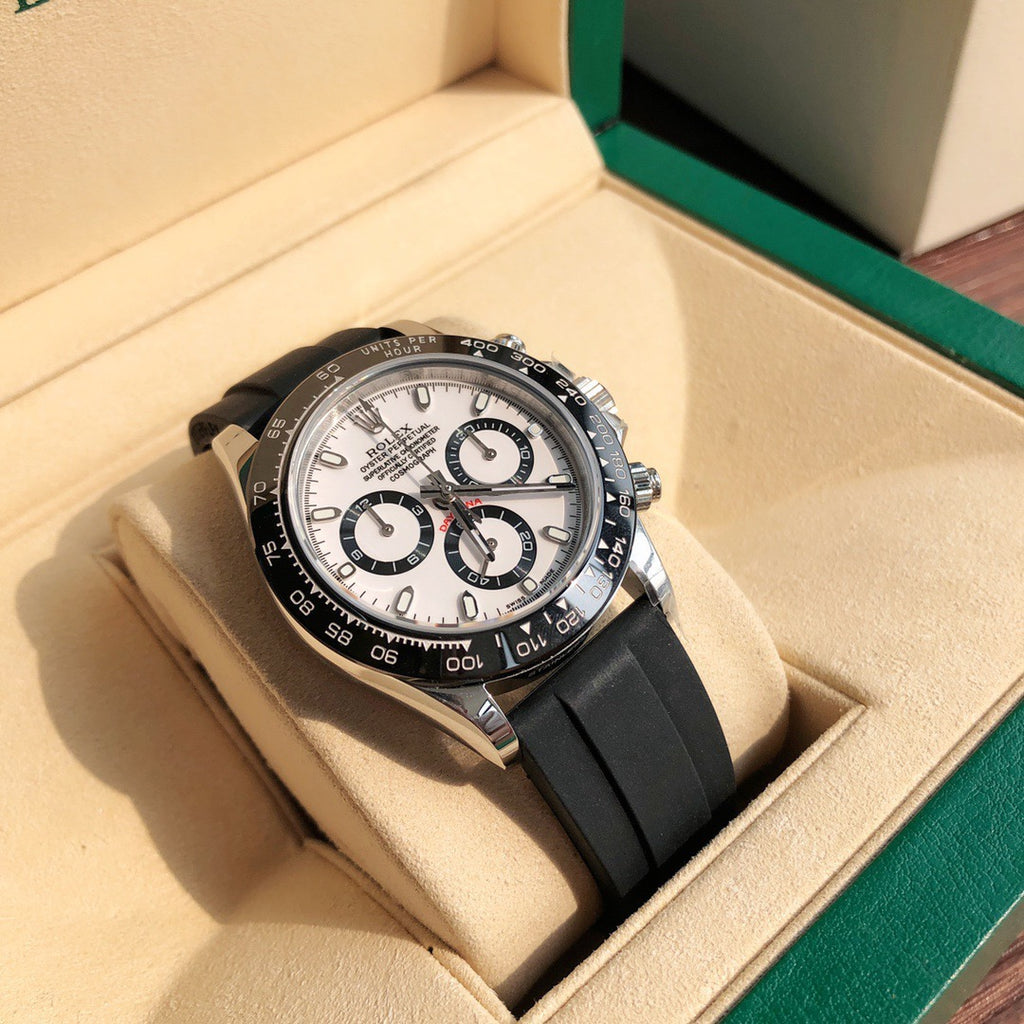 Cosmograph Daytona M116500lN 40mm White Oysterflex Watch 2