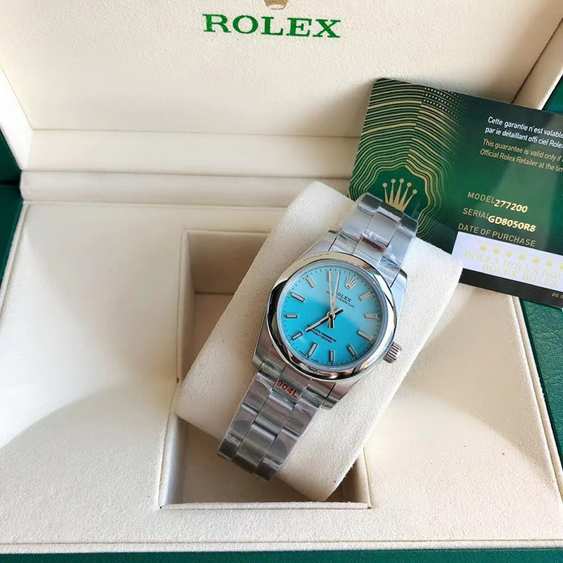 Oyster Perpetual M277200 41mm&31mm Light Blue Dial 4