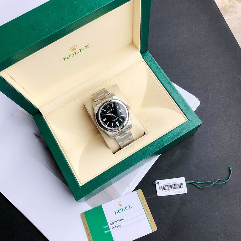 Oyster Perpetual 124300 41mm&36mm Black Dial 6