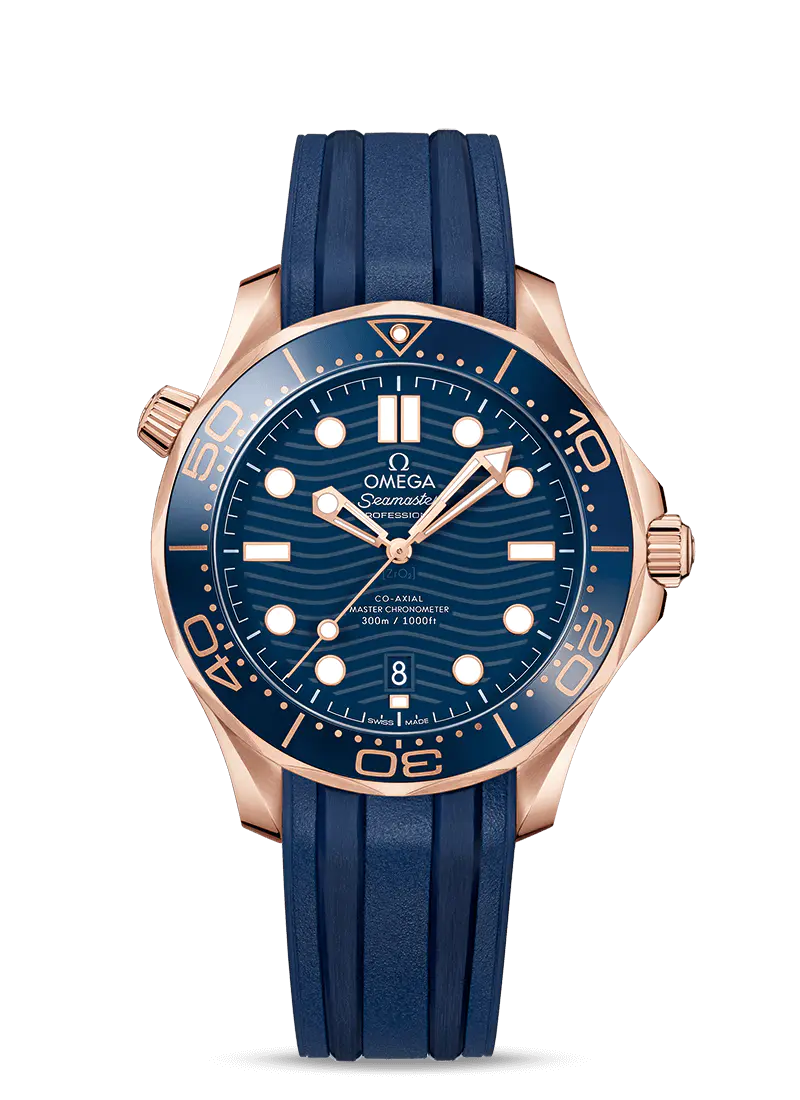 Seamaster Diver 300m Blue Sedna™ Gold 42mm 1