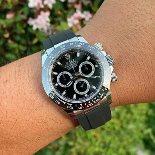 Cosmograph Daytona M116500lN Black Dial Oysterflex 40mm Watch 5