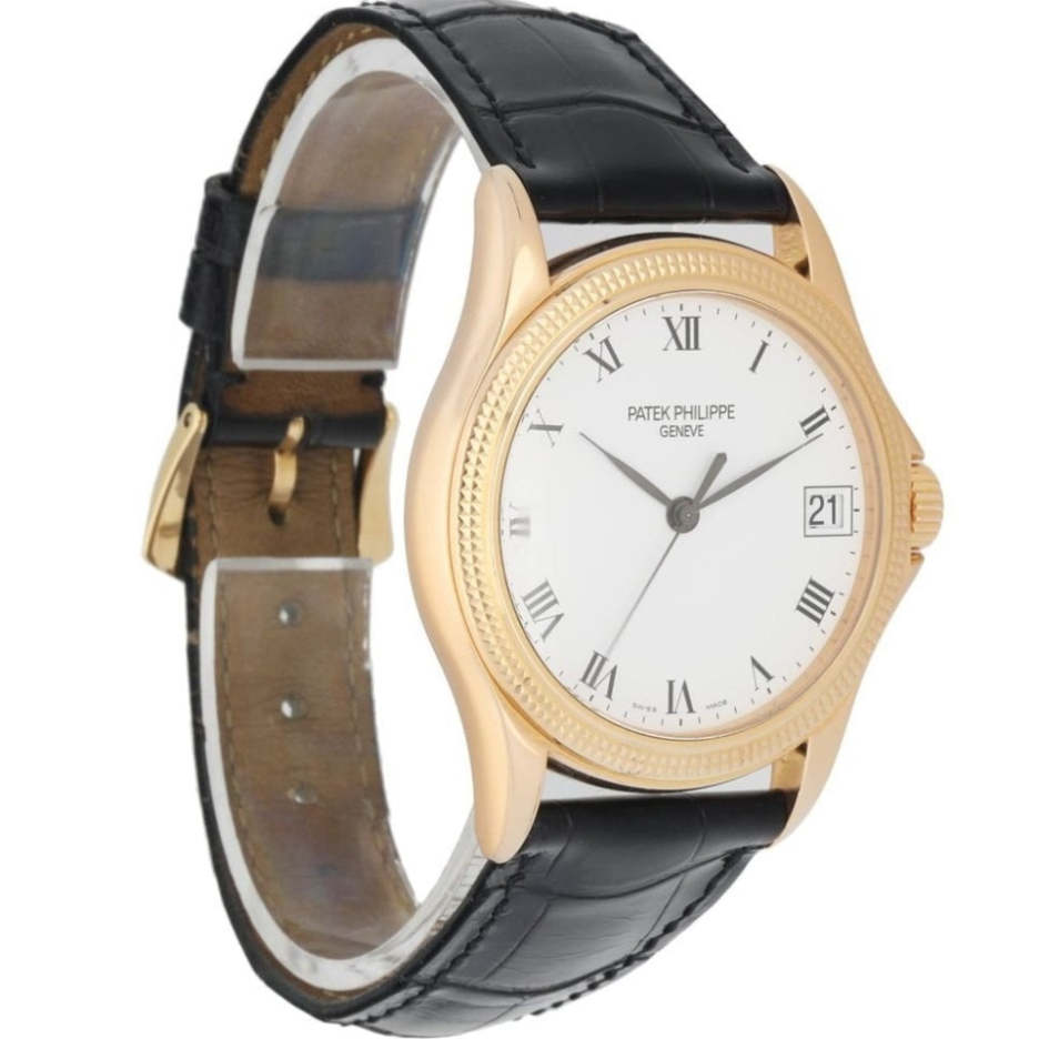 Patek Philippe Calatrava 5117R 18K Rose Gold Men's Watch Box & Papers 2