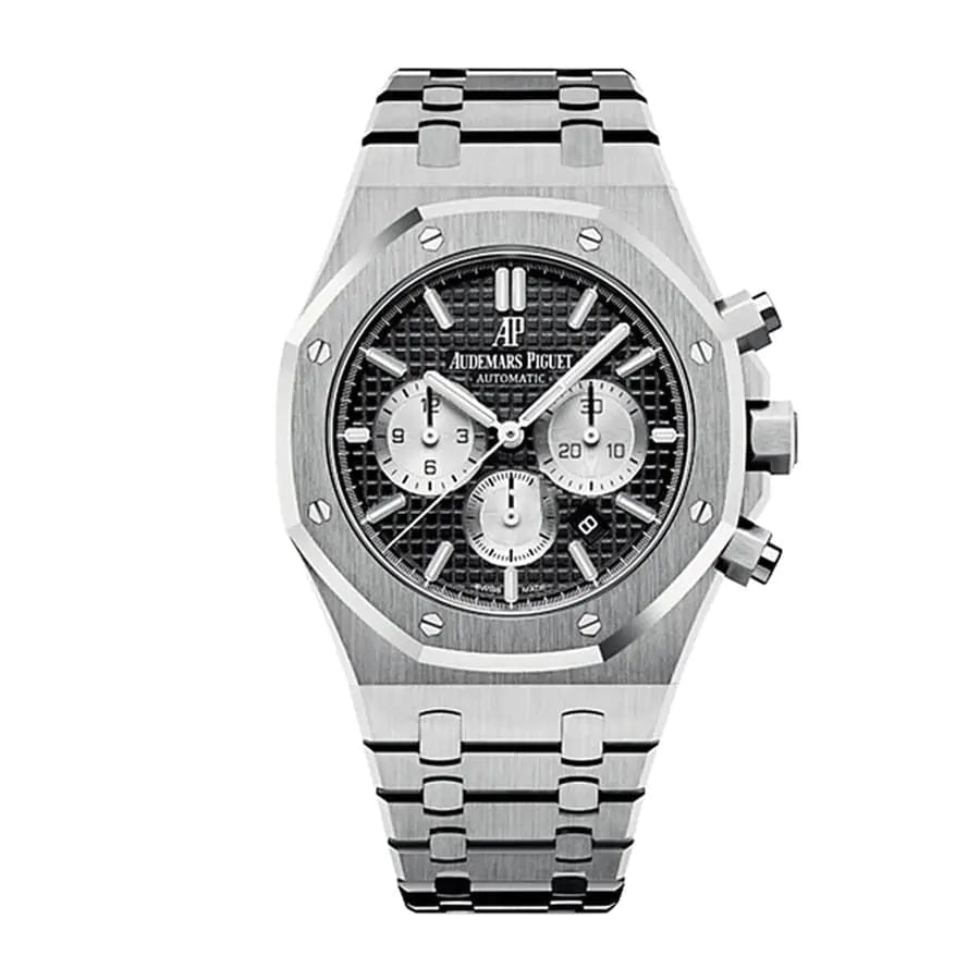 Audemars Piguet Royal Oak Chronograph Watch-Black Dial 41mm 1