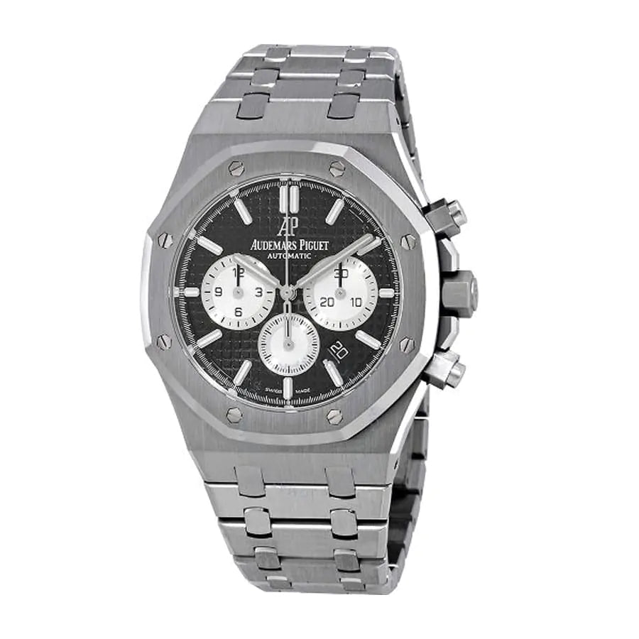 Audemars Piguet Royal Oak Chronograph Watch-Black Dial 41mm 2