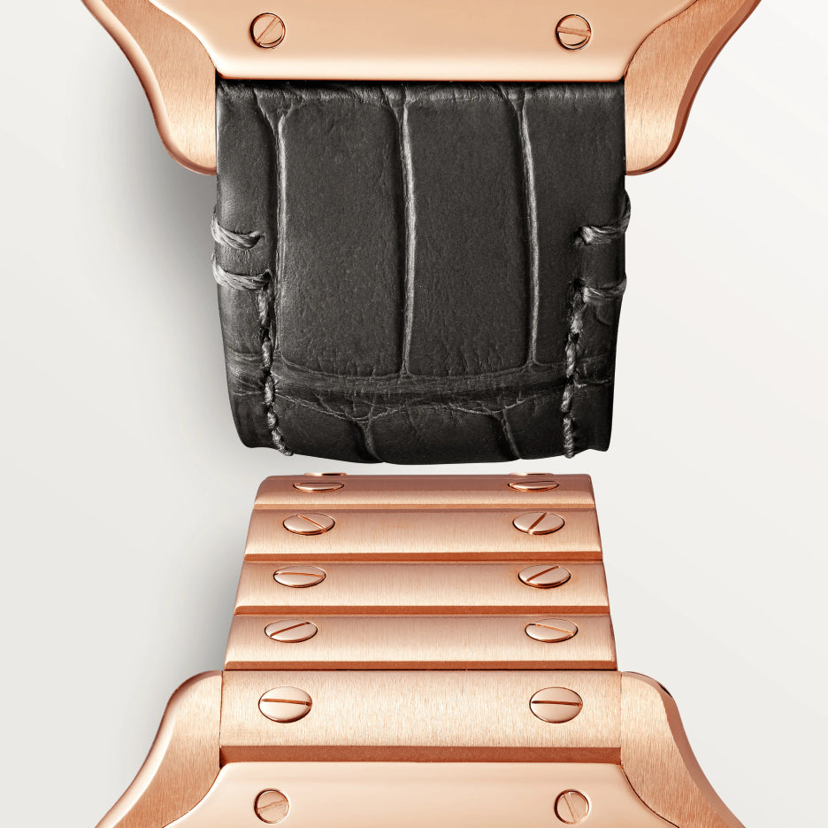 Cartier Santos Rose Gold Unisex Watch, WGSA0031 4