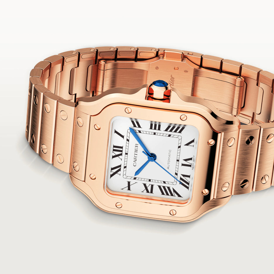 Cartier Santos Rose Gold Unisex Watch, WGSA0031 6