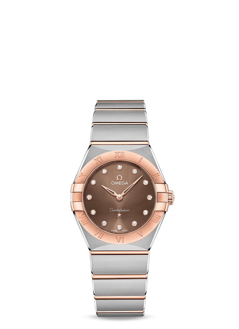 Constellation Steel Sedna Gold Diamanten Watch 131.20.28.60.63.001 1