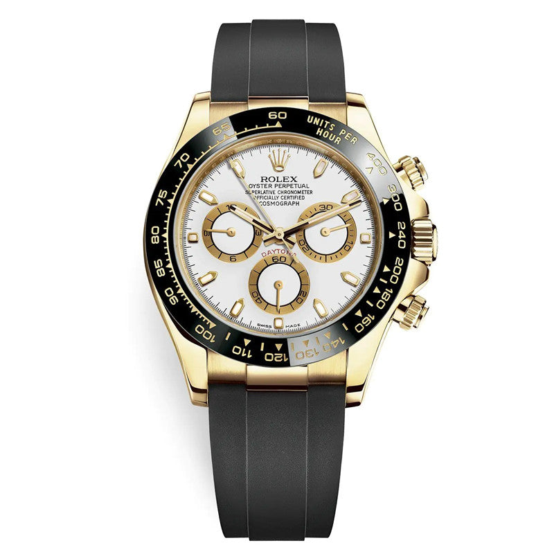 Cosmograph Daytona 116518LN White Dial 40mm Watch 1