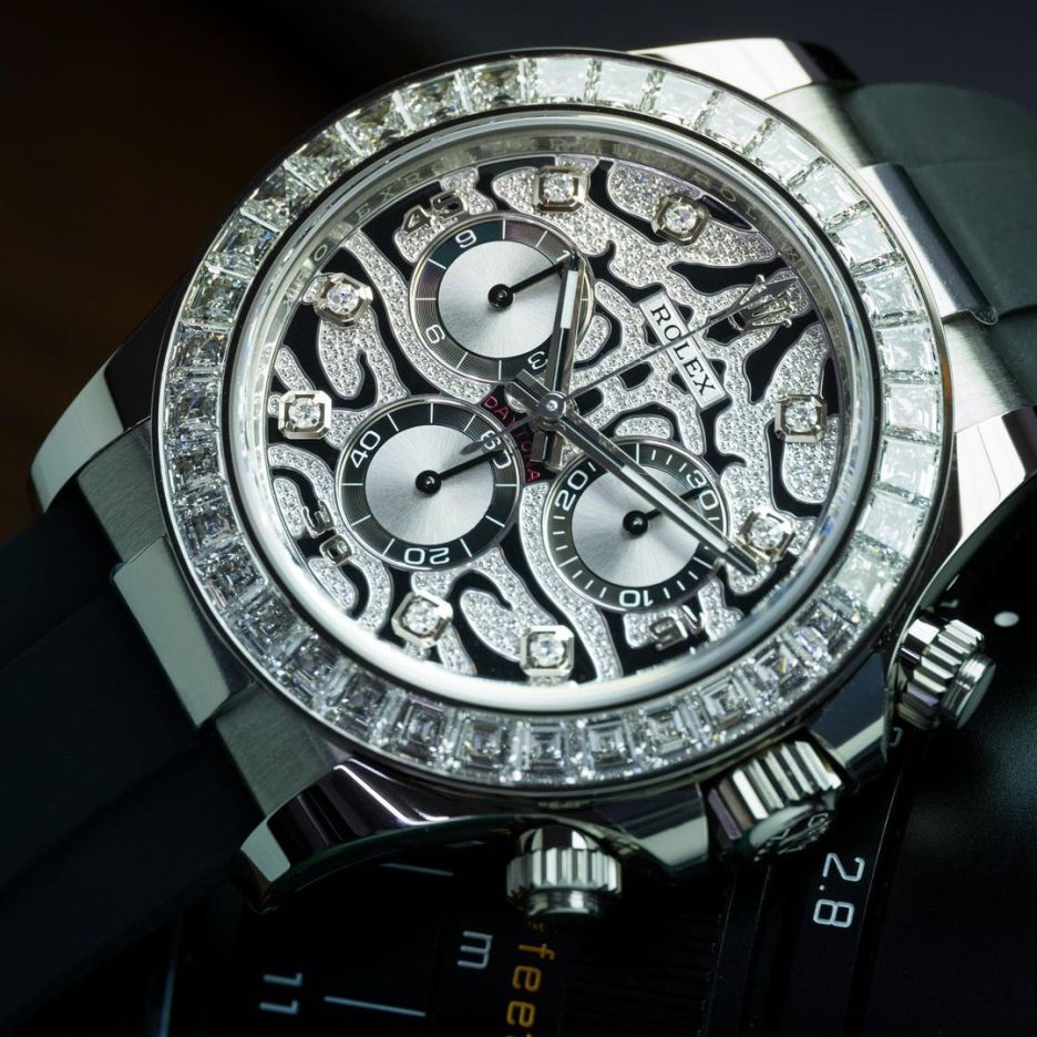 Rolex Daytona 116589TBR "Eye of the Tiger" White Gold UNWORN 3