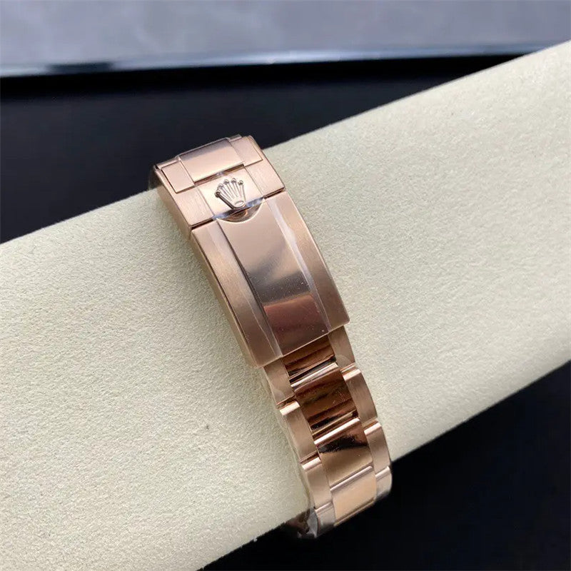 Cosmograph Daytona m116505-0008 Everose Gold 40mm Black Index Dial Watch 5