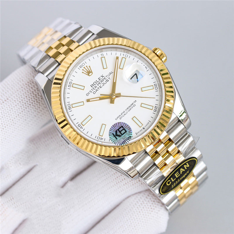Datejust 126334-0015 White Dial 41mm&36mm Watch 2