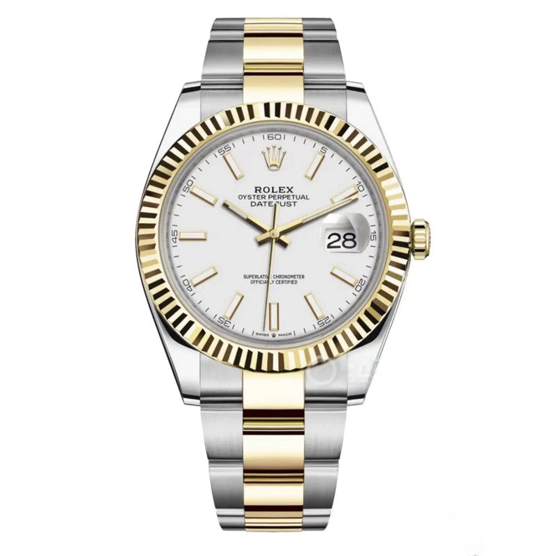 Datejust 126334-0015 White Dial 41mm&36mm Watch 5