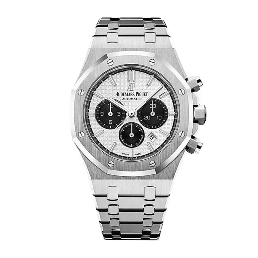 Audemars piguet Royal Oak Selfwinding 41MM Chronograph Silver Watch 1