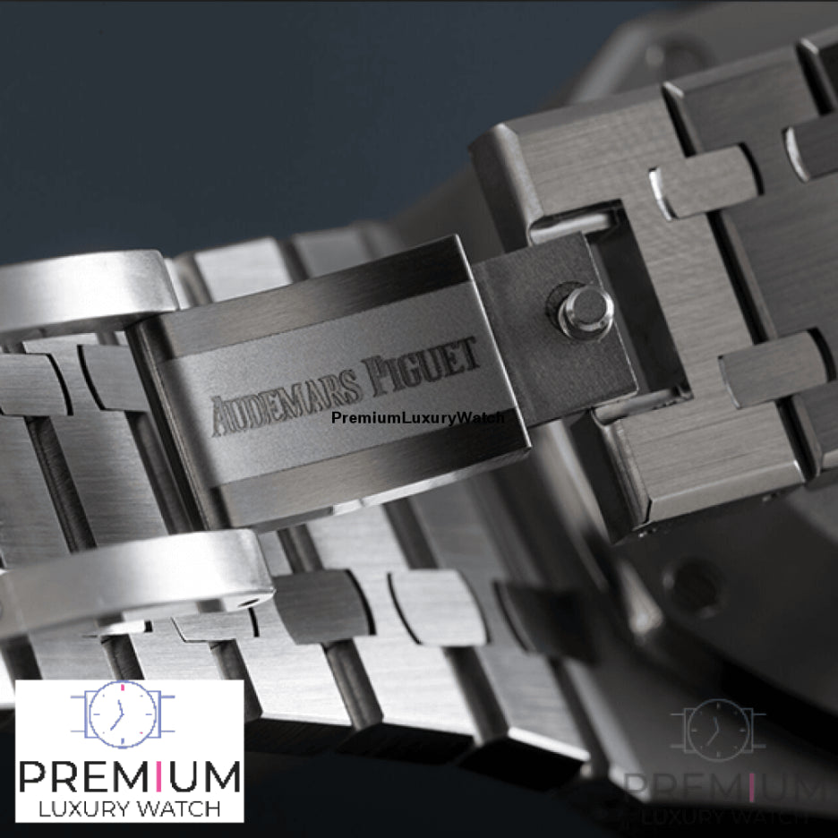 Audemars piguet Royal Oak Selfwinding 41MM Chronograph Silver Watch 6