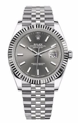 Datejust 126334 Dark Rhodium 41mm and 36mm Stainless Steel Watch 1