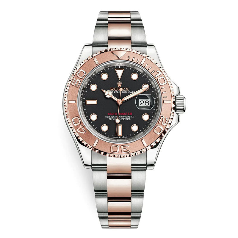 Yacht Master 116621 Black Pink 40mm Watch 1