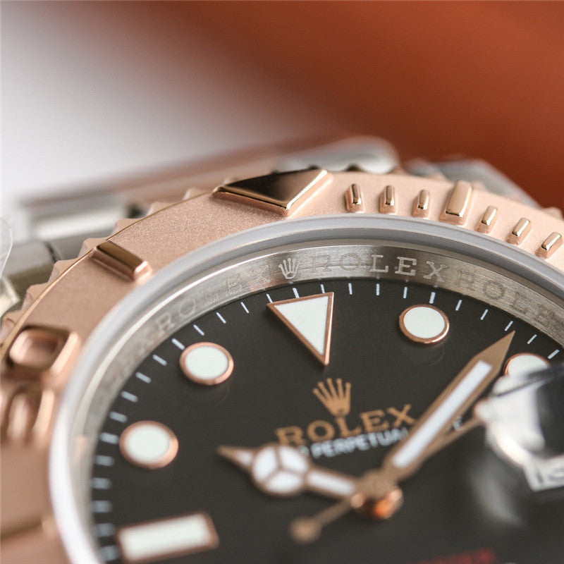Yacht Master 116621 Black Pink 40mm Watch 4