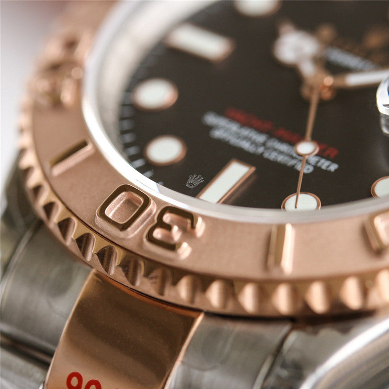Yacht Master 116621 Black Pink 40mm Watch 5
