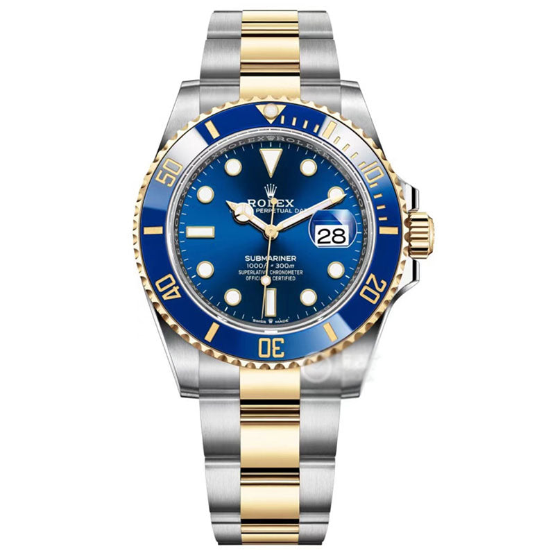 Submariner 126613LB 40mm Two Tone Oyster Bracelet Blue Dial Watch 1