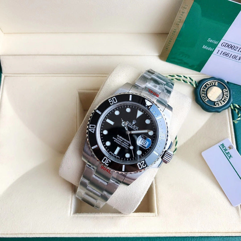 Submariner 126610LN 41mm Black Bezel Black Dial Watch 6