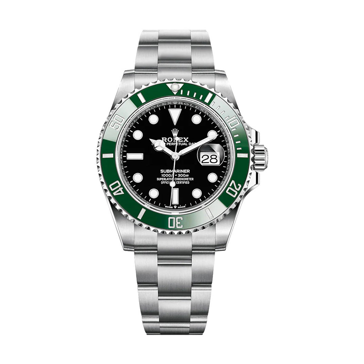 Submariner 126610LV Stainless Steel Black Dial&Green Dial 40mm Watch 1