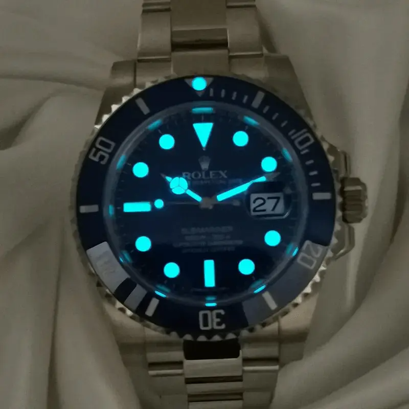 Submariner 126610LV Stainless Steel Black Dial&Green Dial 40mm Watch 6