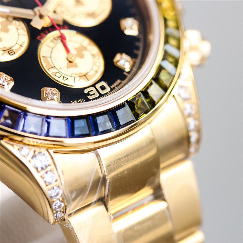 Cosmograph Daytona 116598 RBOW Diamond Yellow Gold Stainless Steel 40mm 8