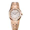 Audemars Piguet Royal Oak Frosted Gold Silver dial, 33mm, 18k Rose gold, 67653OR.GG.1263OR.01 1