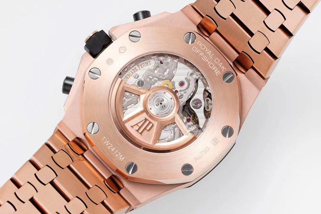 OFFSHORE Pink Gold Blue Dial CHRONOGRAPH 42mm 6